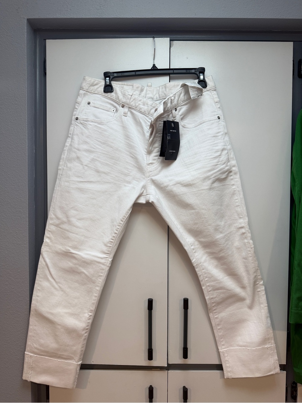 NWT Dsquared2 "White Bull" Sailor Jeans IT 48 / US 32